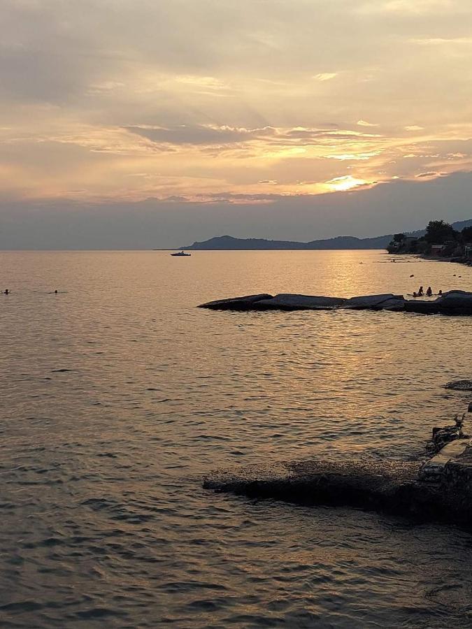 Aparthotel Pansion Alexandros By The Sea Nea Skioni Exterior foto